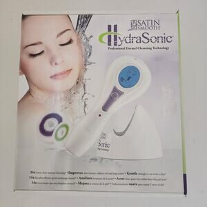 Hydrasonic satin smooth professional dermal cleansing NIB